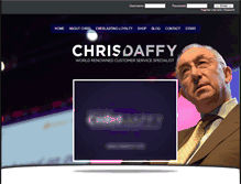 Tablet Screenshot of chrisdaffy.com